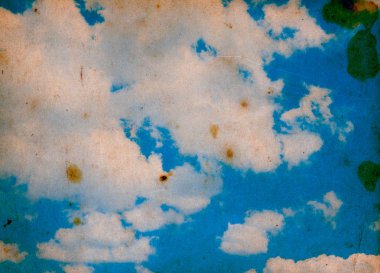 Mavi gökyüzü imajını Grunge