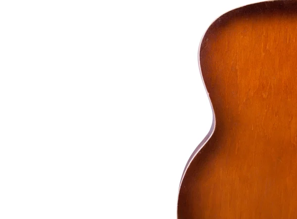 Акустична гітара, ізольовані — стокове фото
