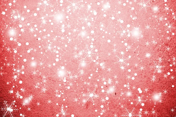 Luz neve natal fundo — Fotografia de Stock