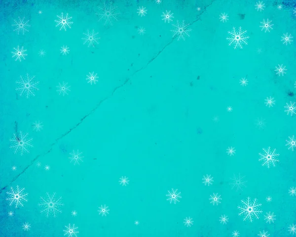 Christmas background with snowflakes — Stock Photo, Image