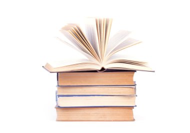 Bir yığın eski kitap