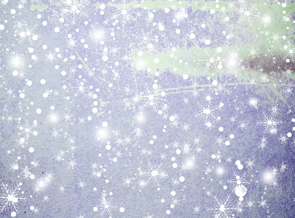Boże Narodzenie tło z śniegu w zimie — Zdjęcie stockowe