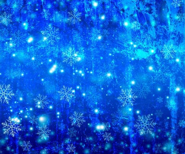 Winter Background with Snowflakes — Stock Photo, Image