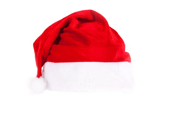 Santa sombrero aislado — Foto de Stock