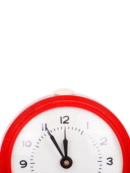 Alarm clock on white — Stock Photo, Image