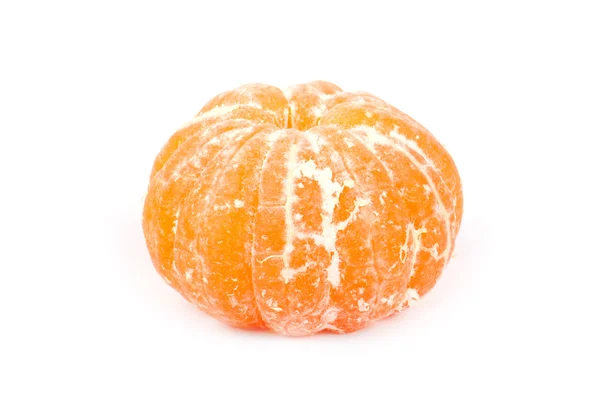 Mandarine szelet (heap) fehér háttér — Stock Fotó