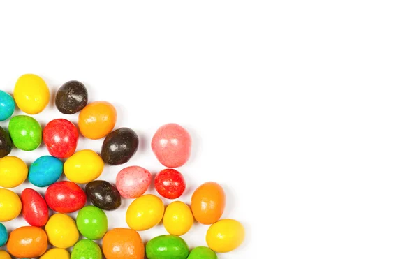 Barva cukroví izolované — Stock fotografie