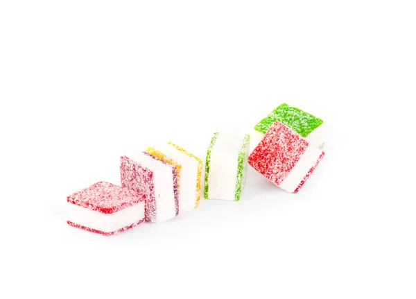 Färg candy isolerade — Stockfoto