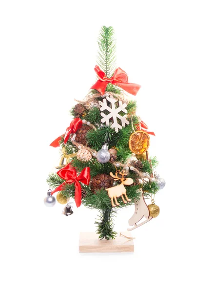 Árbol de Navidad decorado — Foto de Stock