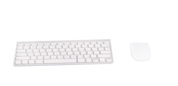 Wireless keyboard and mouse — Stock Photo, Image