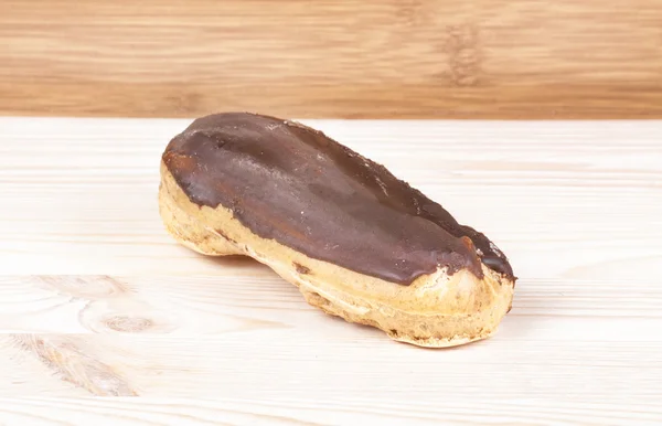 Eclair bolo isolado — Fotografia de Stock