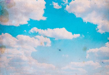 Mavi gökyüzü arkaplanı 