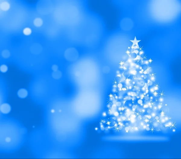 Элегантный рождественский фон со снежинками — стоковое фото
