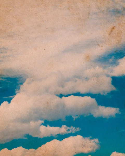 Blue sky with clouds. — Stock Photo, Image