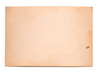 Arkasında eski bir fotoğraf