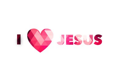 Ben İsa ve kalp seviyorum 