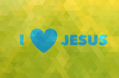 Ben İsa ve kalp seviyorum 