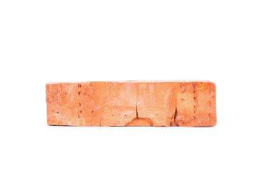 izole kırmızı tuğla