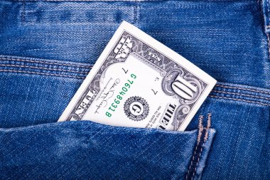 Doları kot pantolon