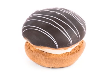 pasta beyaz arkaplanda izole edildi