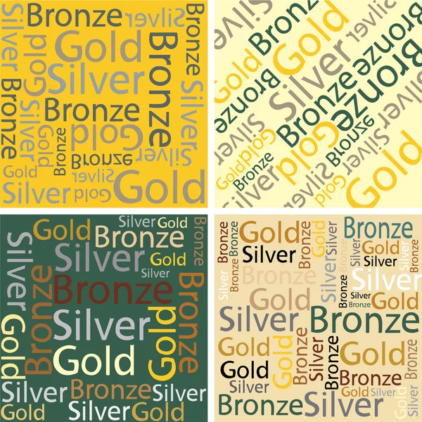 Altın, gümüş ve bronz kelimeler