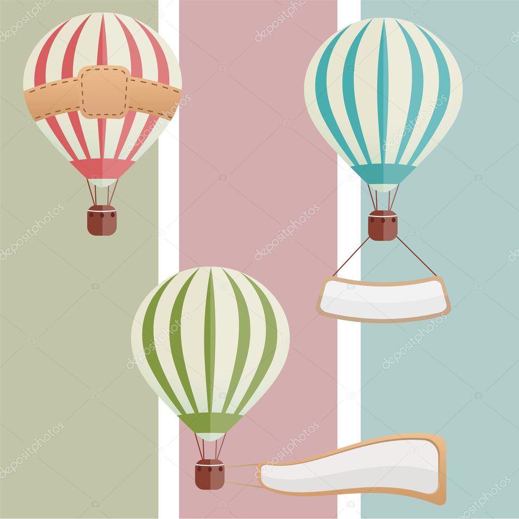 Set of balloons