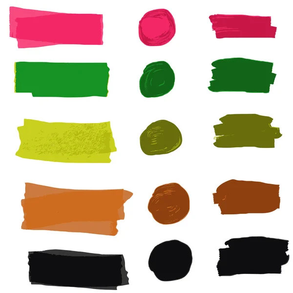 Λάδι χρώματα, μίνιο — Διανυσματικό Αρχείο