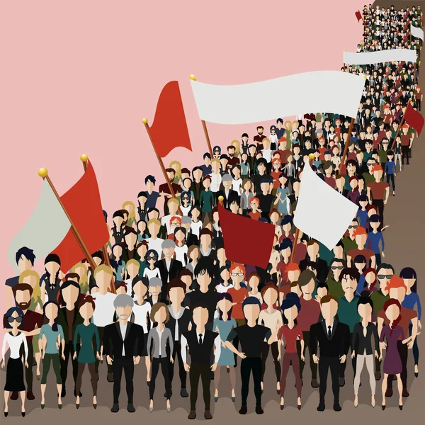 insanlar toplantı için geldi