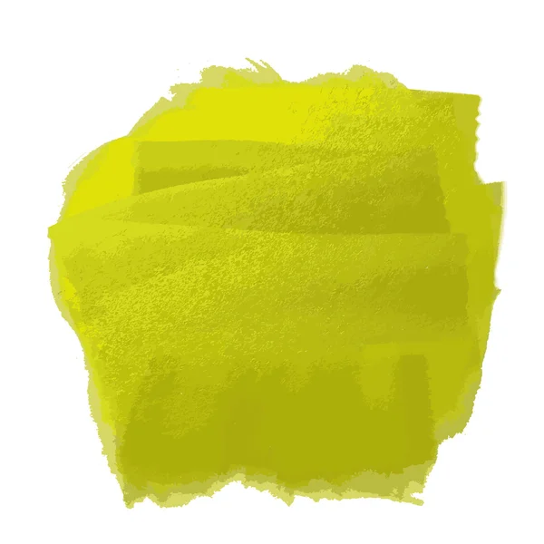 Gele olieverf — Stockvector