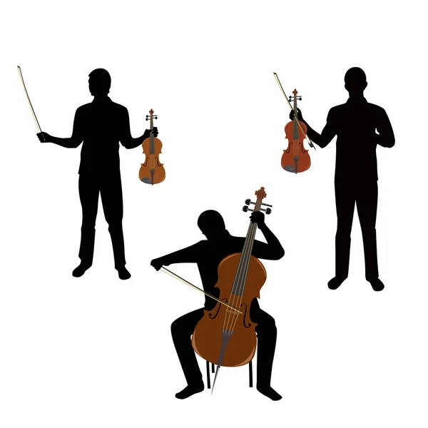 Musicians — Stock Vector