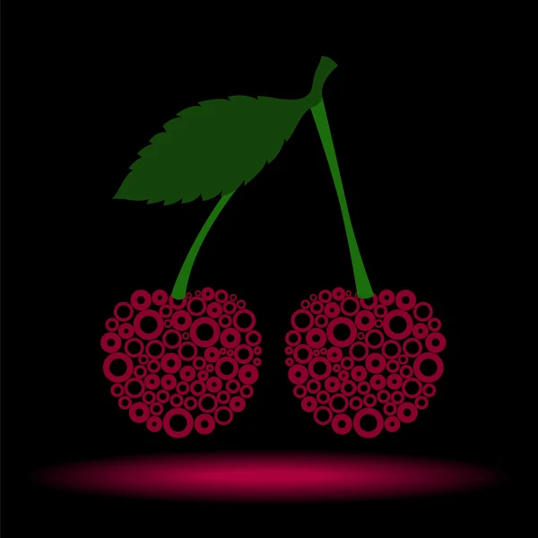 Cherry — Stock Vector