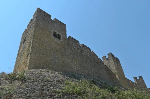 Стены тамплиерского замка Томар, монастырь Христа. Португалия — стоковое фото