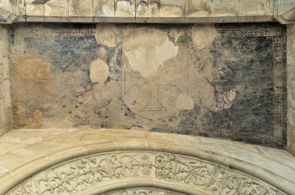 Obra de Pedra no Convento de Cristo, Tomar, Portugal — Fotografia de Stock