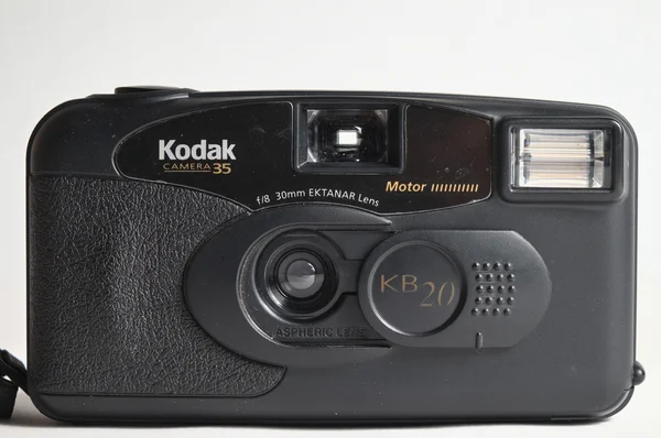 Gamla Kodak analog kamera, modell Kb20 Royaltyfria Stockbilder