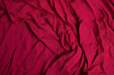 Fas kırmızı pamuklu eşarp