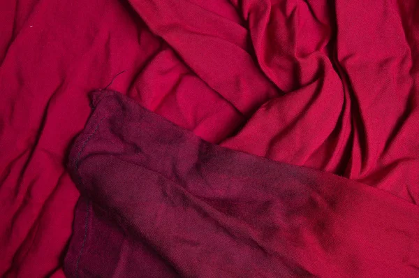 Marokański bawełna czerwony szalik — Zdjęcie stockowe