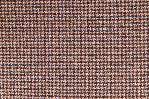 Tela Tweed Marrón Fondo Textil Lana —  Fotos de Stock