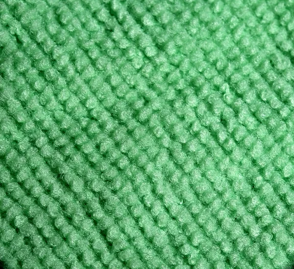Paño de microfibra verde —  Fotos de Stock