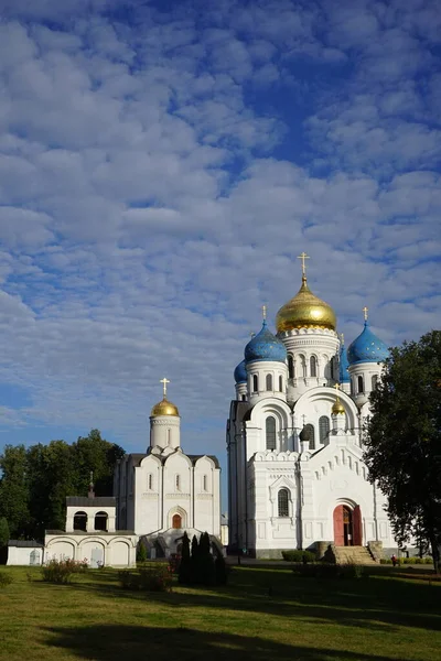 Монастырь Москвой Сентябре — стоковое фото