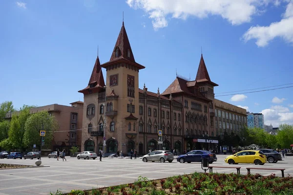 Terület Saratov Konzervatórium Közelében Oroszország — Stock Fotó