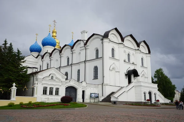 Καθεδρικός Ναός Ευαγγελισμού Του Κρεμλίνου Του Καζάν Ρωσία — Φωτογραφία Αρχείου