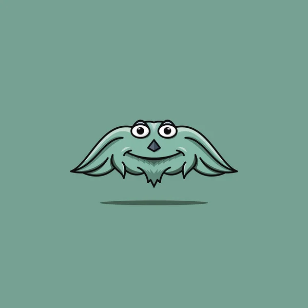 Cute Cartoon Monster Design Vector — Stock Vector