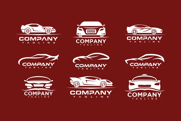 Car Logo Creatief Design Vector Sjabloon — Stockvector