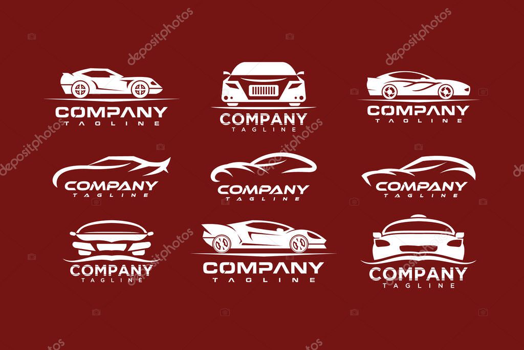 Car logo , creative design vector template