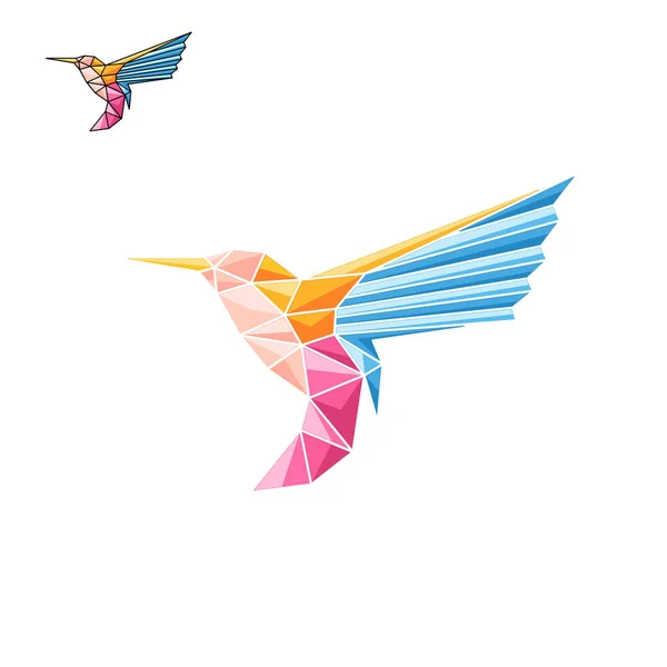 Kolibris Logo Kreativer Design Vektor — Stockvektor