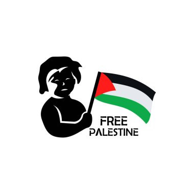 Özgür Filistin, yaratıcı tasarım vektörü