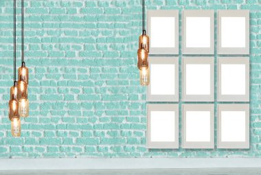 Ev ofis oteli için dekoratif duvar çerçeve ve iç tasarımı