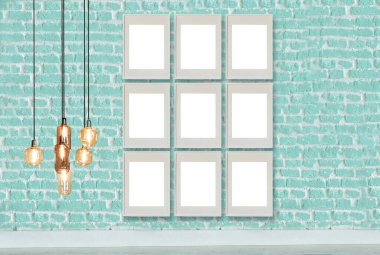 Ev ofis oteli için dekoratif duvar çerçeve ve iç tasarımı