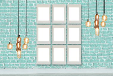 Ev ofis oteli için dekoratif duvar çerçeve ve iç tasarımı