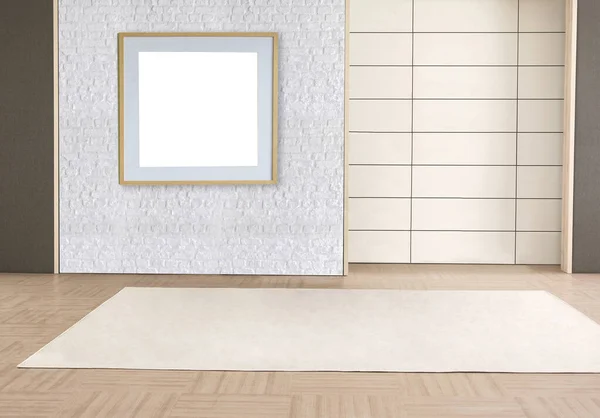 Modern Empty House Interior Design — Zdjęcie stockowe